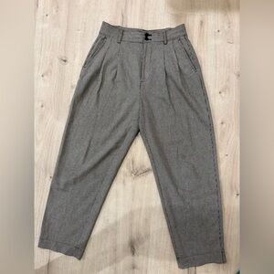 Madewell women Black and White Houndstooth Dress Pants